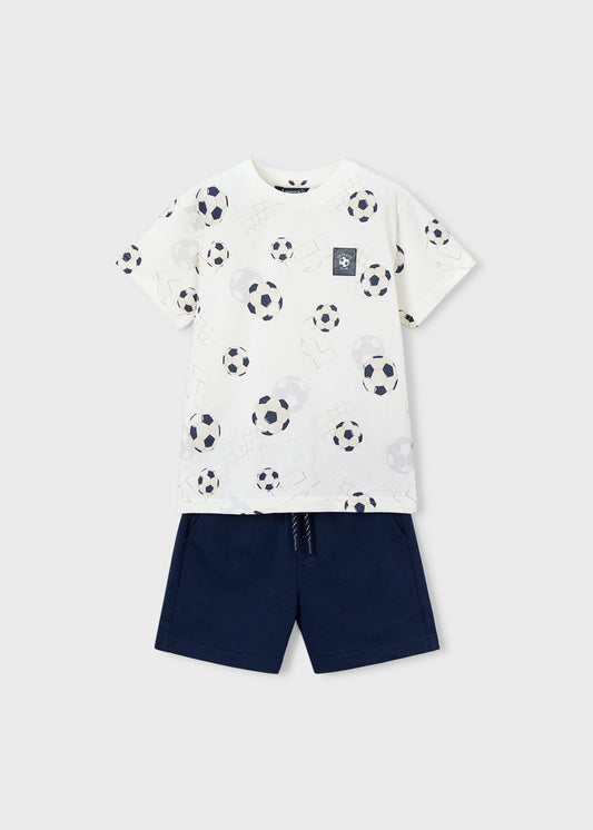 Print knit Set boy