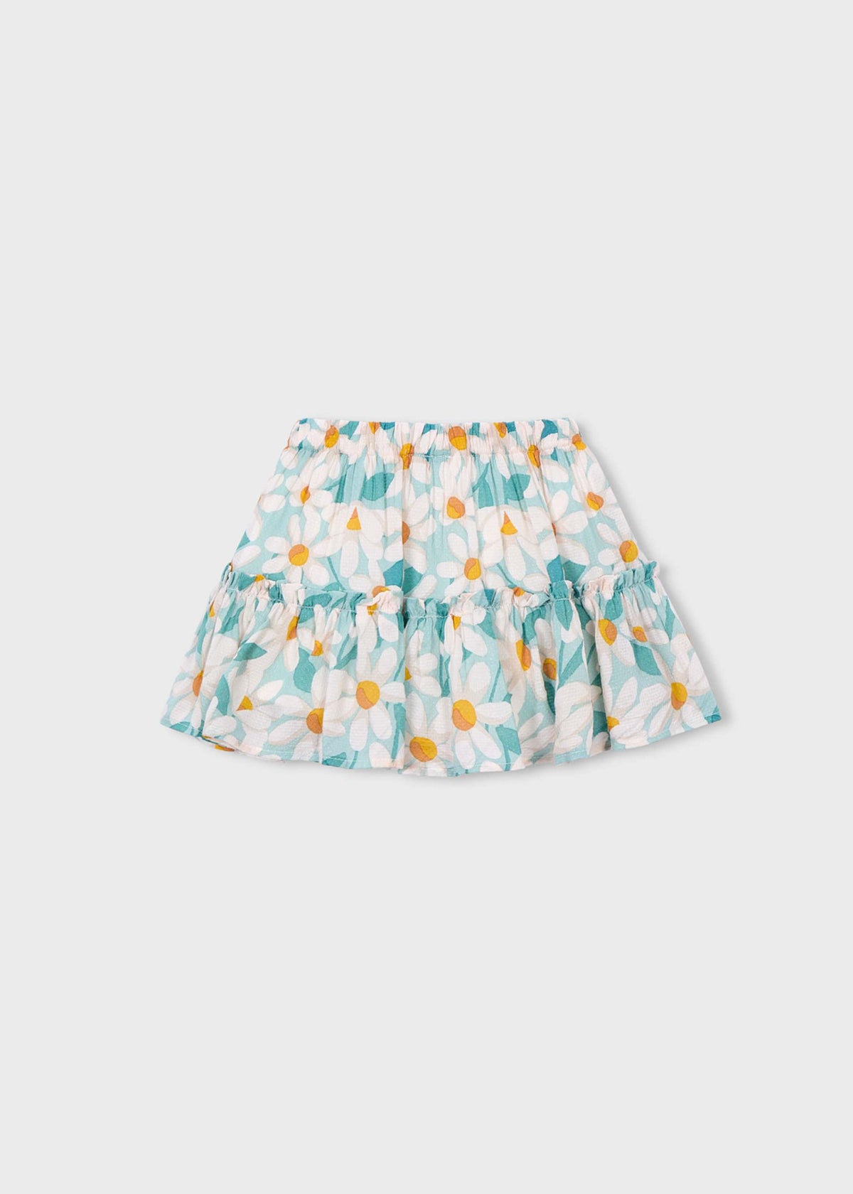 Print skirt girl