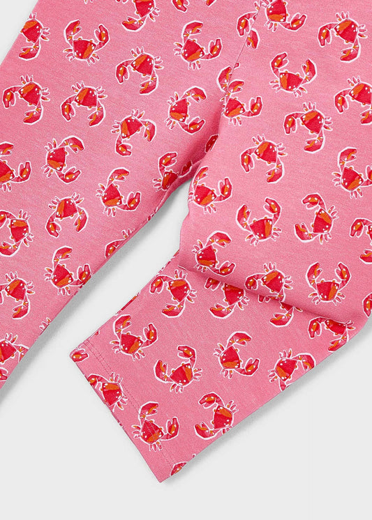 Printed leggings for girls