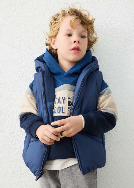 Reversible boys' waistcoat
