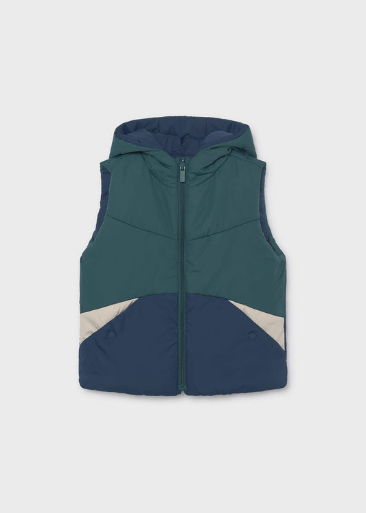 Reversible boys' waistcoat