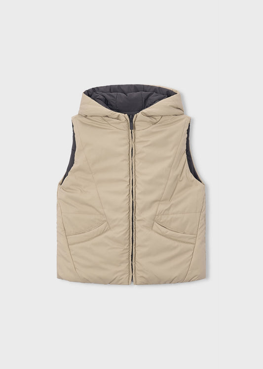 Reversible boys' waistcoat