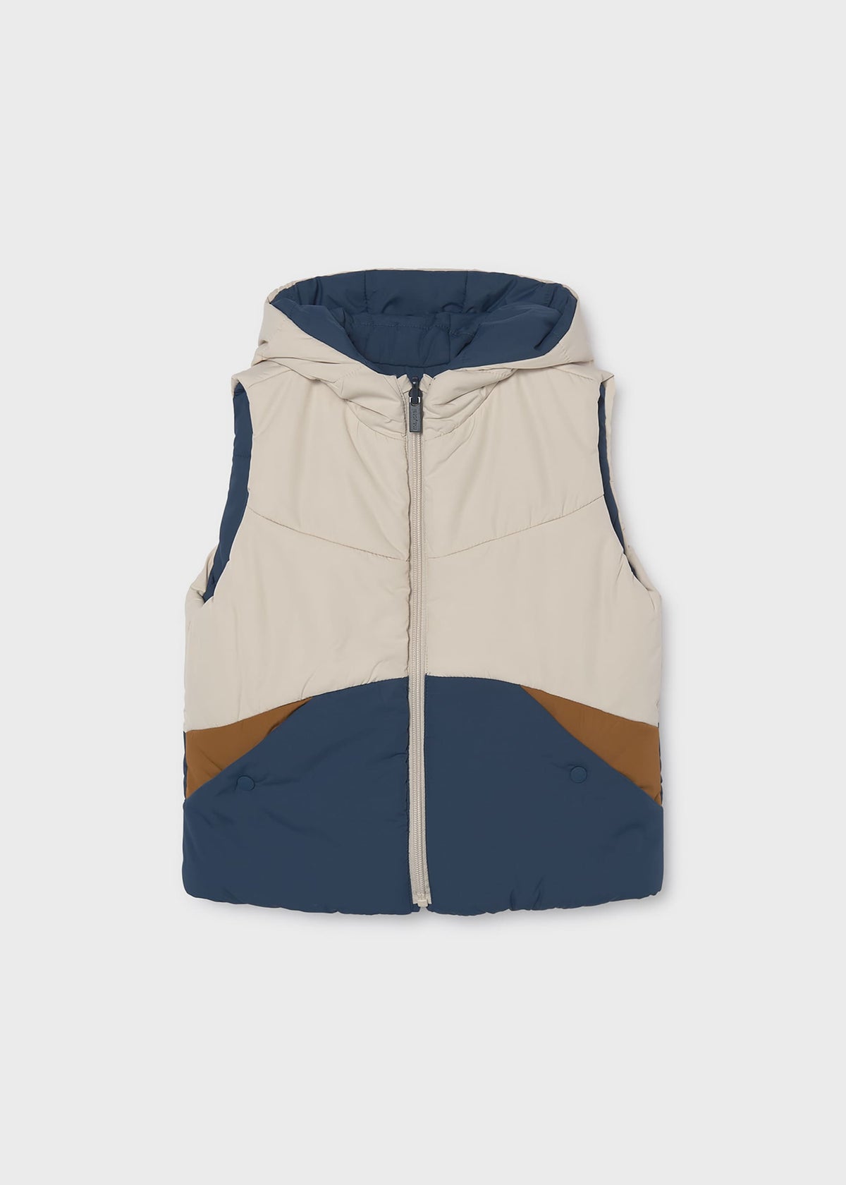 Reversible boys' waistcoat