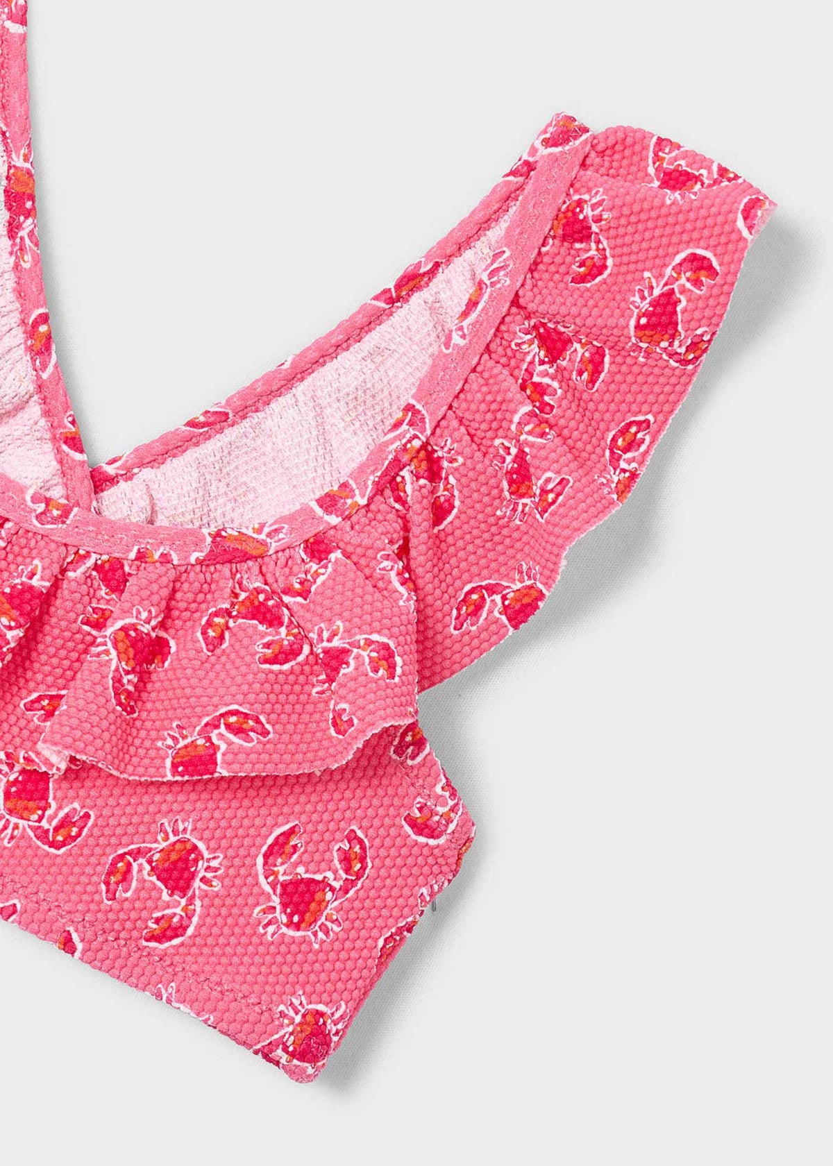 Ruffled bikini girl