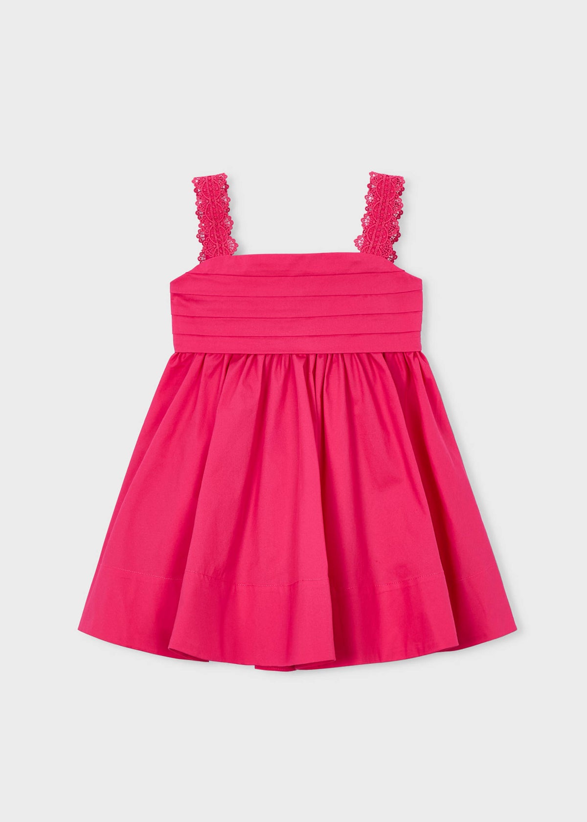 Satin formal dress girl