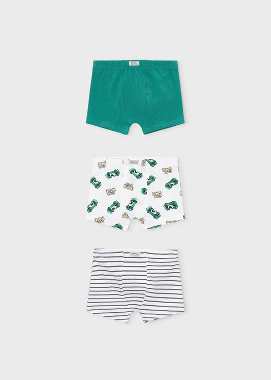 Set of 3 boys' boxer shorts