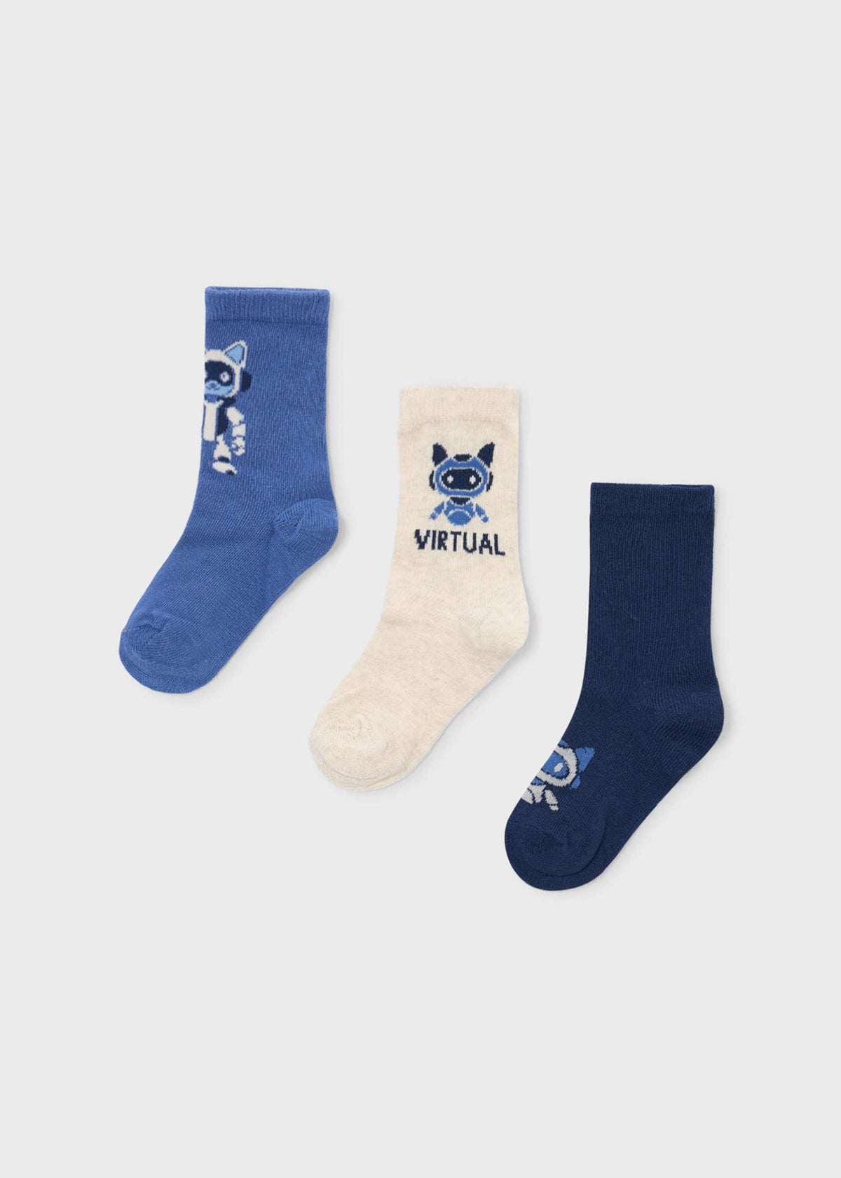 Set of 3 boys' socks