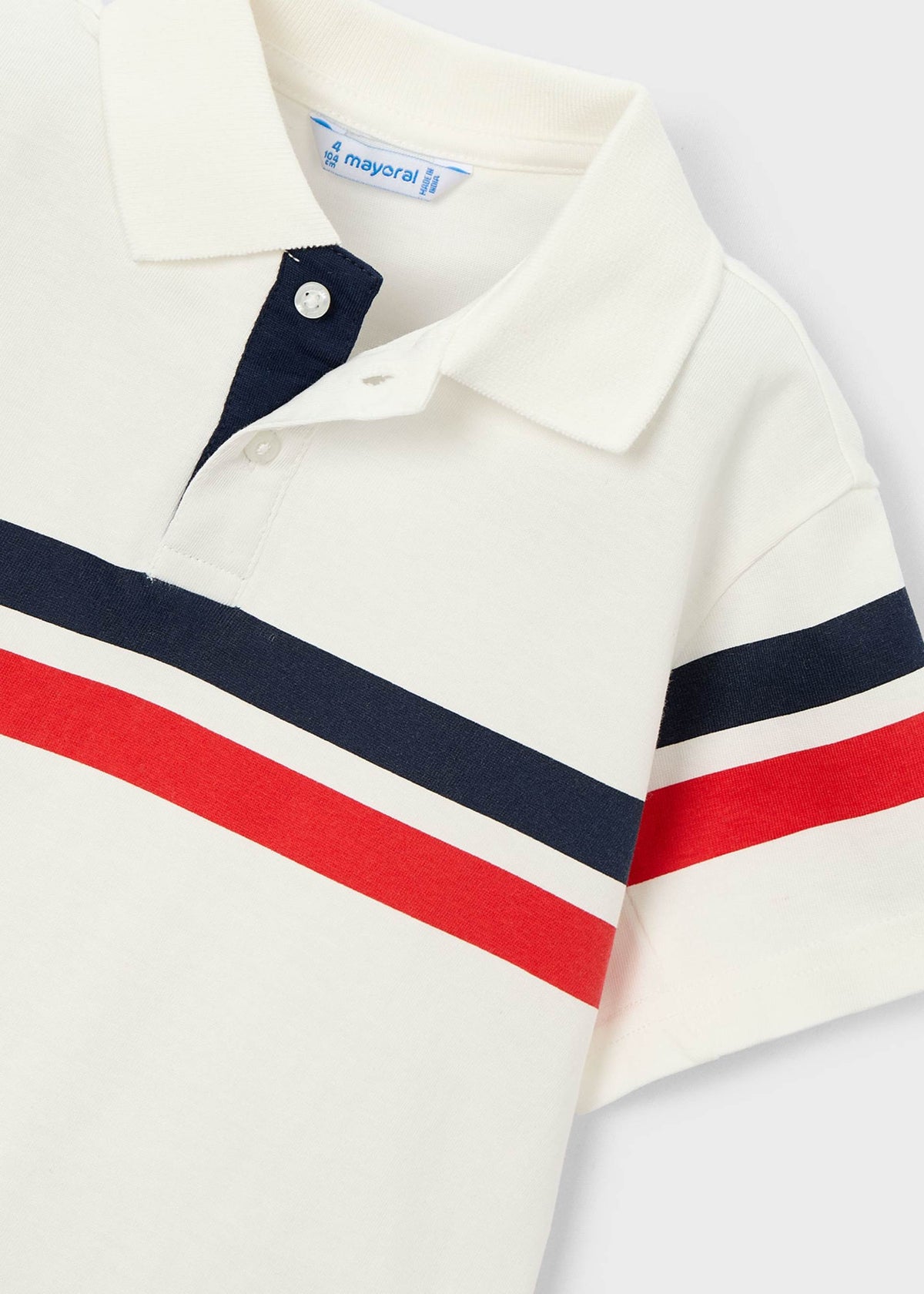 Gestreiftes Poloshirt für Jungen