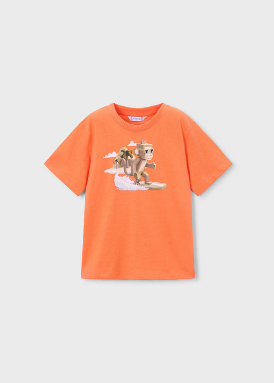 Surf print t-shirt boy