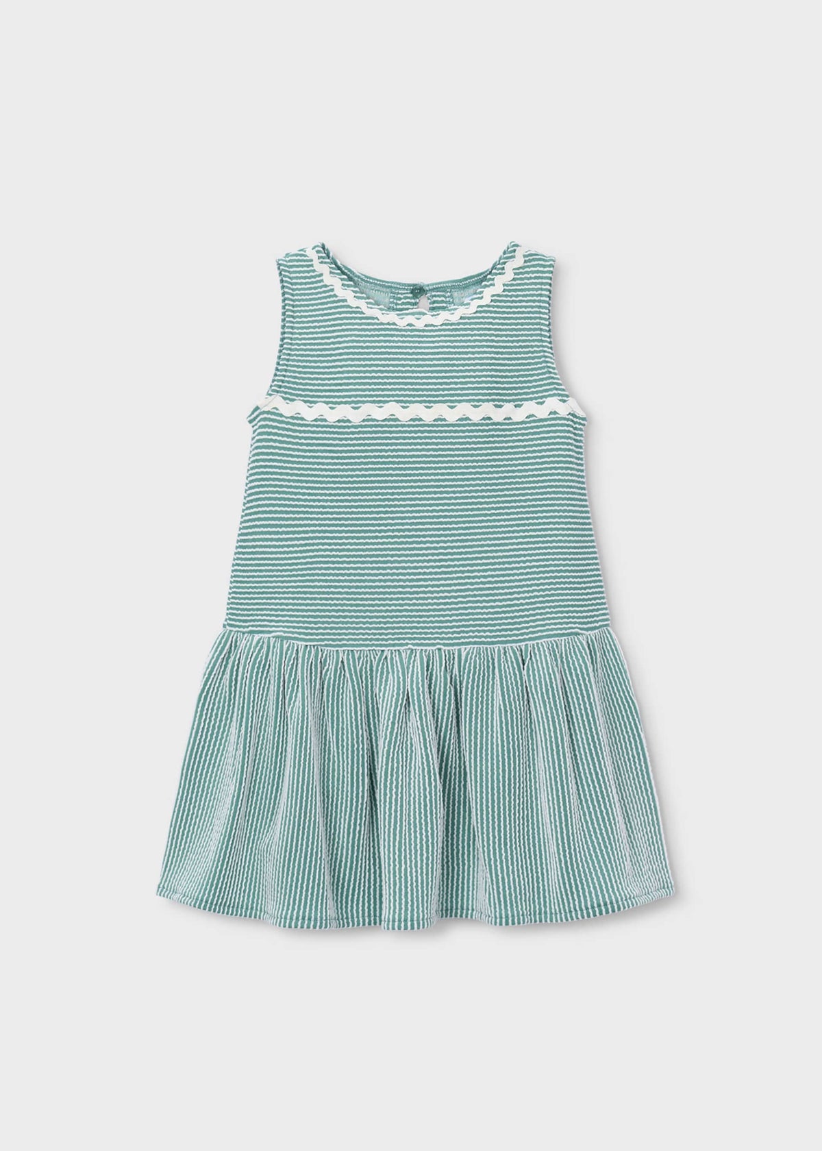 Wave knit dress