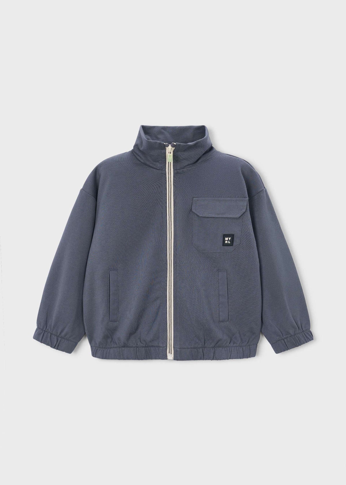 Jungen-Sweatjacke mit Reißverschluss