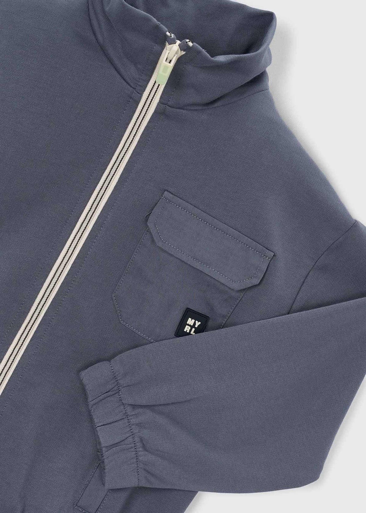 Jungen-Sweatjacke mit Reißverschluss